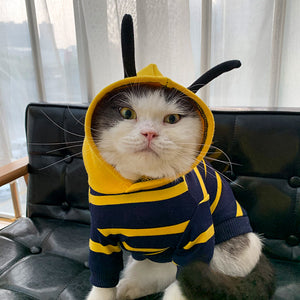 Winter Warm Plush Pet Hoodie Coat Costume Jacket