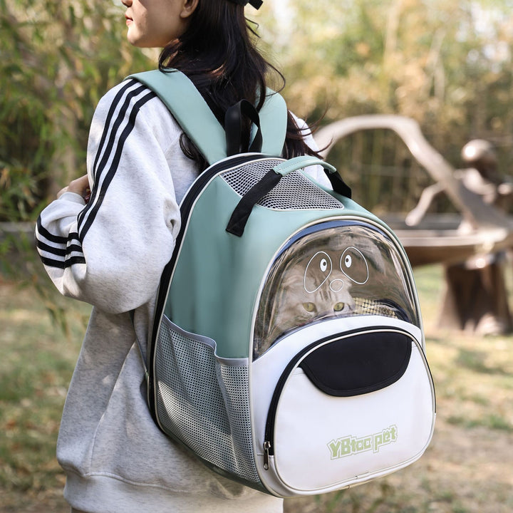 Oxford Cloth Breathable Large Capacity Pet Backpack Carrier