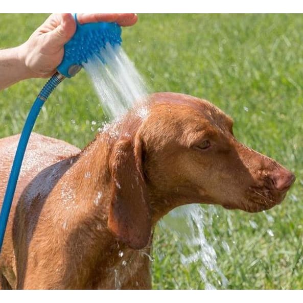 Silicone Pet Bath Gloves Handheld Shower Massage Brush Tool