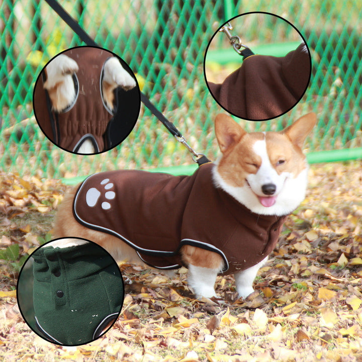 Waterproof Membrane Warm Pet Sweater Coat Jacket