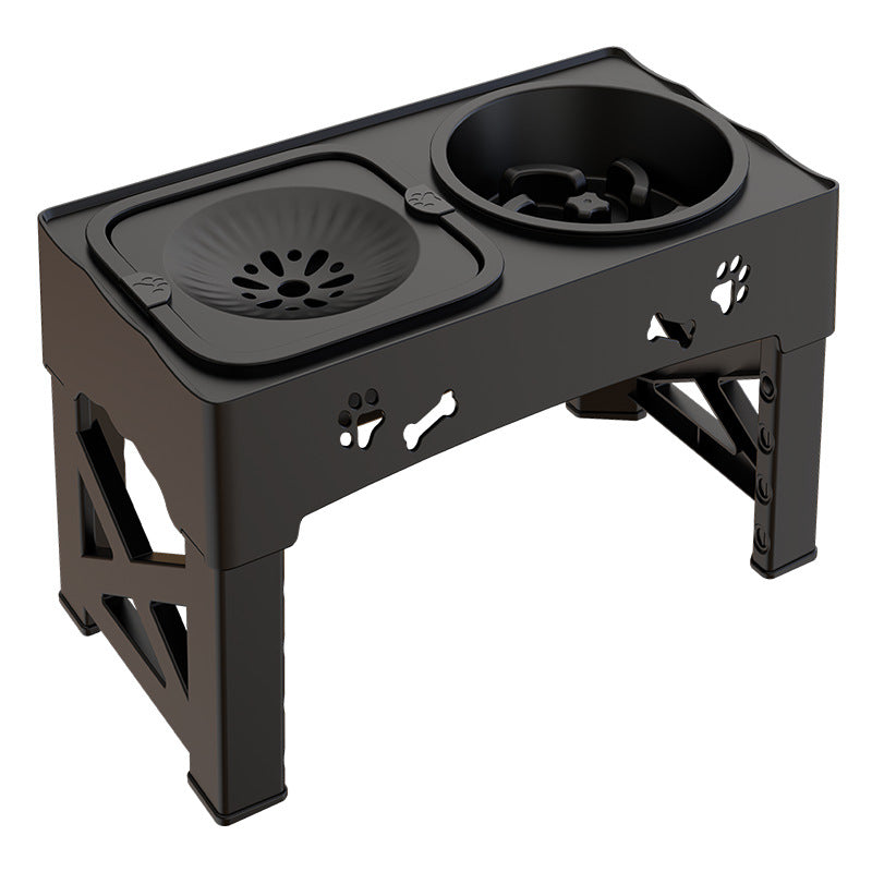Stainless Steel Double Bowl Elevated Pet Feeding Feeder