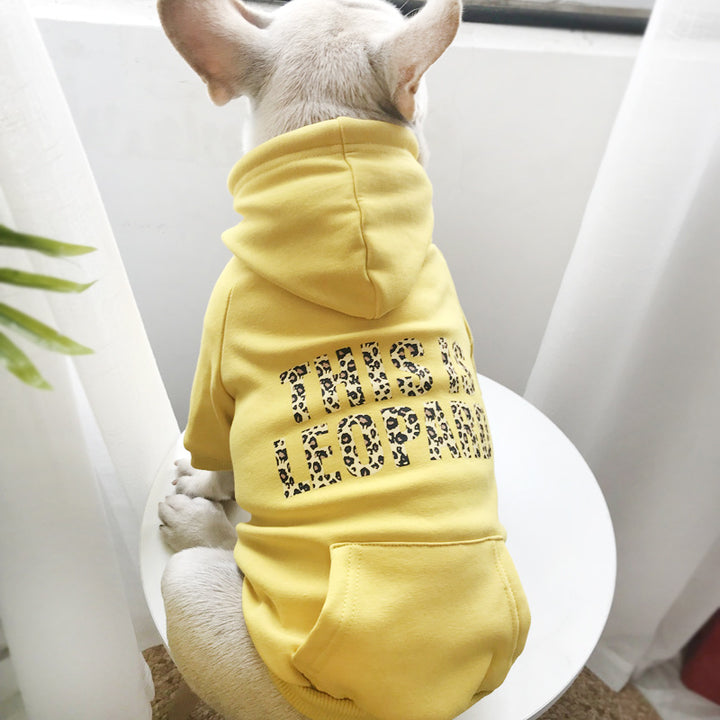 Warm Plus Fleece Pet Sweater Winter Clothing Jacket