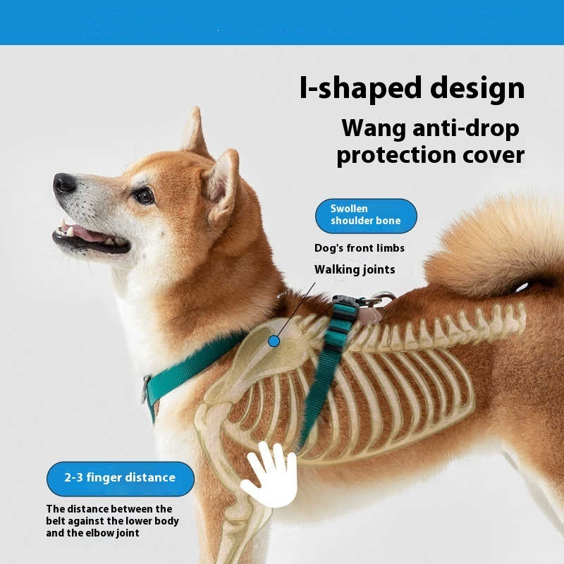 Multifunctional Explosion-Proof Pet Rope Leash Chest Strap