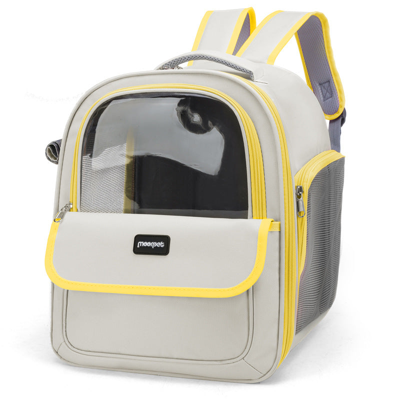 Portable Breathable Pet Shoulder Bag For Outdoor Travel