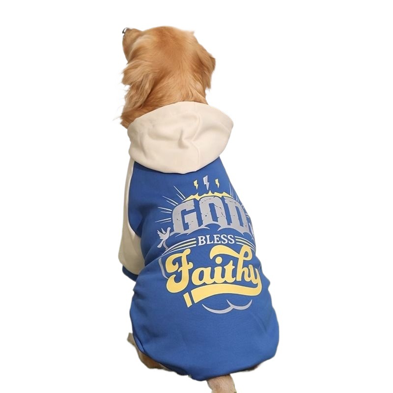 Large Breed Pet Sweater For Border Collie Style Wear