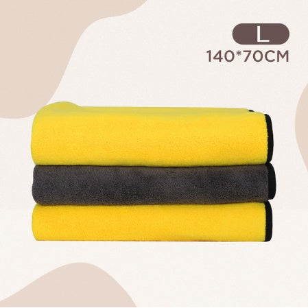 Highly Absorbent Pet Bath Towel Quick Dry Grooming Cloth