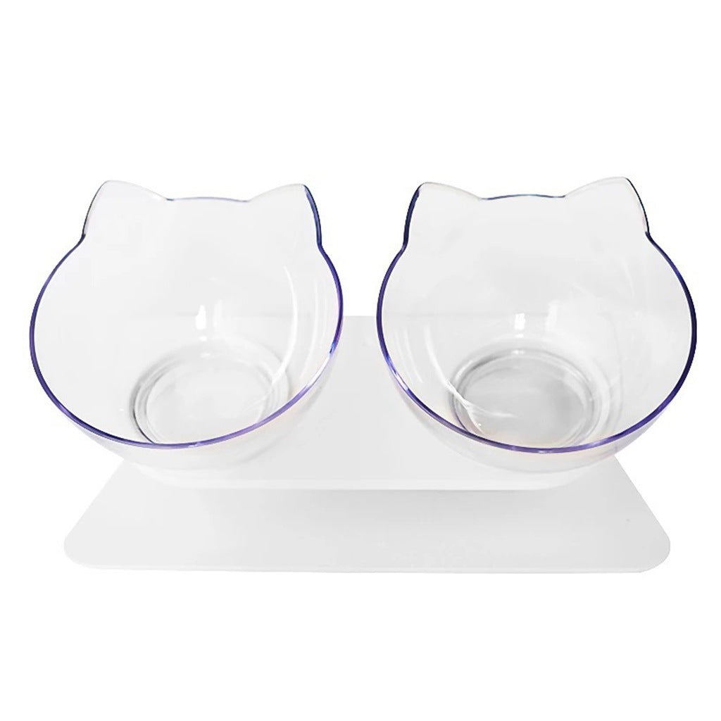 Adjustable Height Pet Feeding Bowl Stand