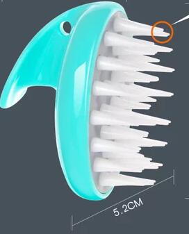Comfortable Pet Bath Massage Brush Grooming Cleaning Comb Tool