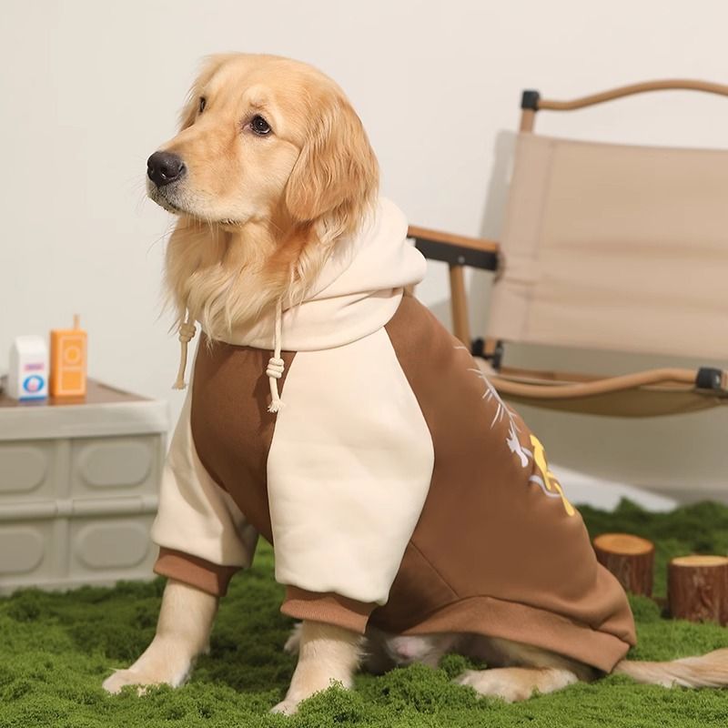 Large Breed Pet Sweater For Border Collie Style Wear