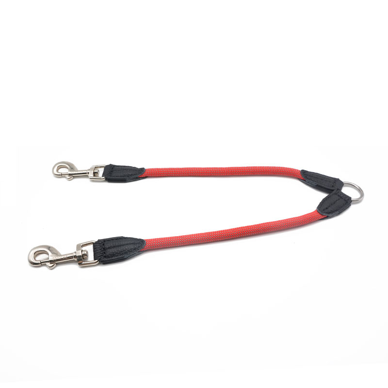 Double-Headed Reflective Nylon Pet Leash Dual Control Walking Rope