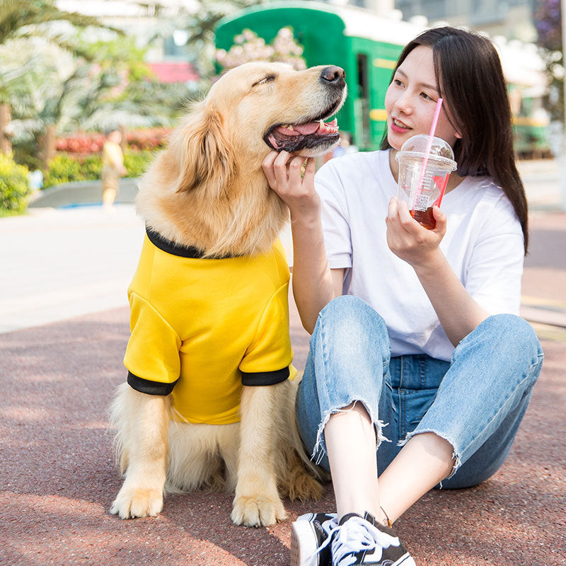 Spring Fleece Pet Sweater For Medium And Large Pets