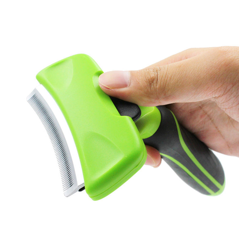 Pet Grooming Deshedding Comb With Hair Removal Tool