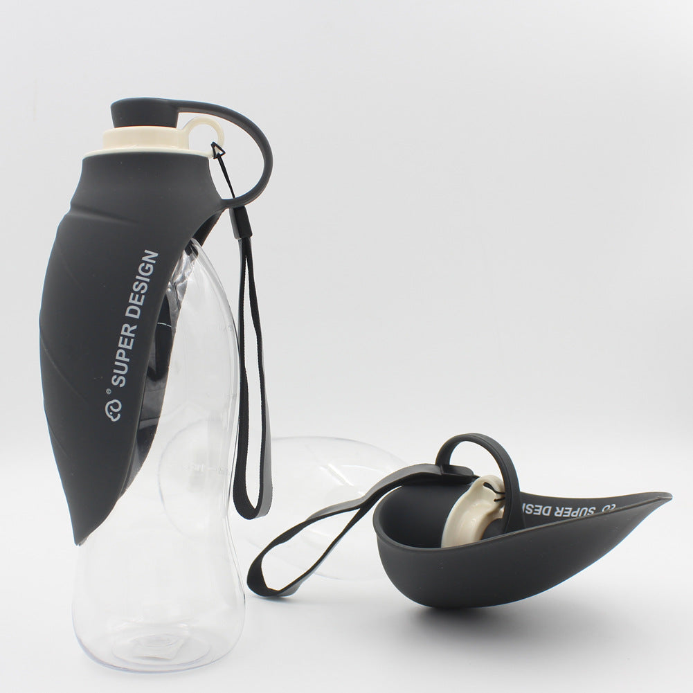 Portable Leak Proof Pet Water Dispenser Drinking Bottle Bowl