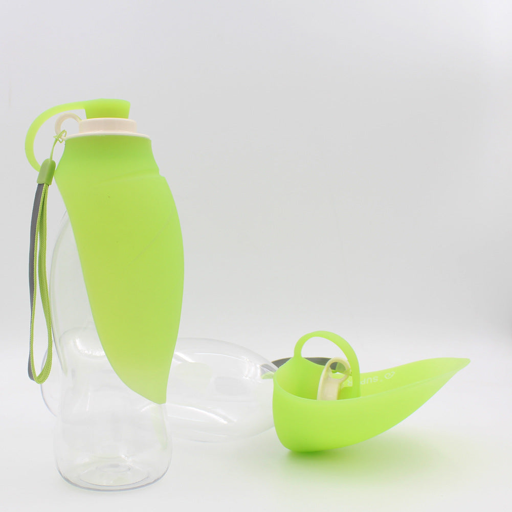 Portable Leak Proof Pet Water Dispenser Drinking Bottle Bowl