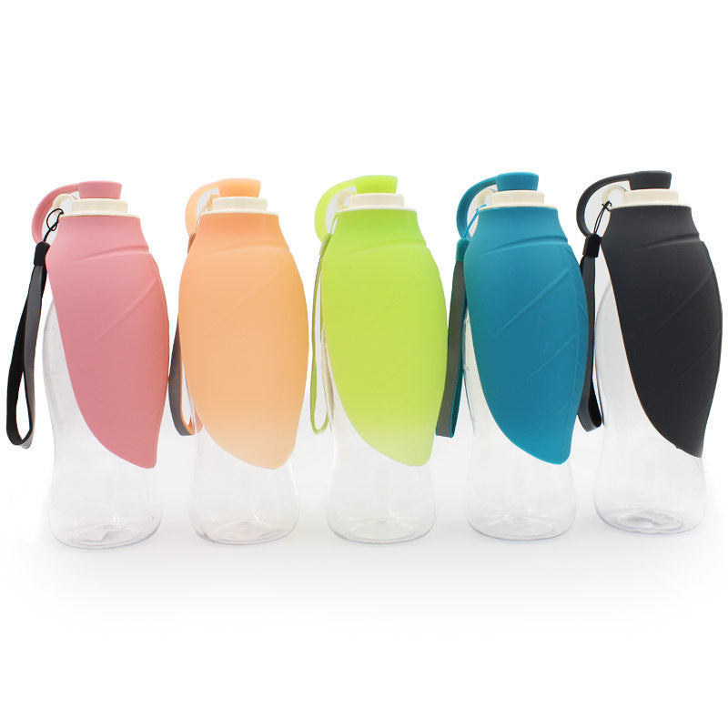 Portable Leak Proof Pet Water Dispenser Drinking Bottle Bowl
