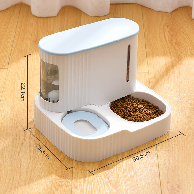 Automatic Pet Drinking Fountain Integrated Water Feeder