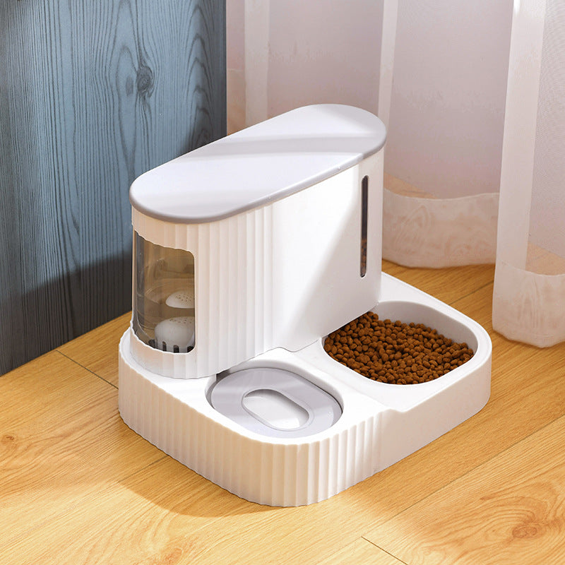 Automatic Pet Drinking Fountain Integrated Water Feeder