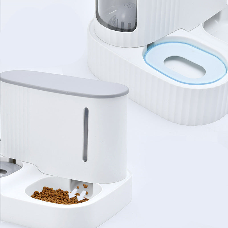Automatic Pet Drinking Fountain Integrated Water Feeder