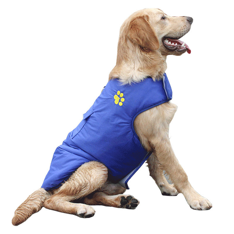 Waterproof Reversible Warm Pet Vest Jacket Winter Coat