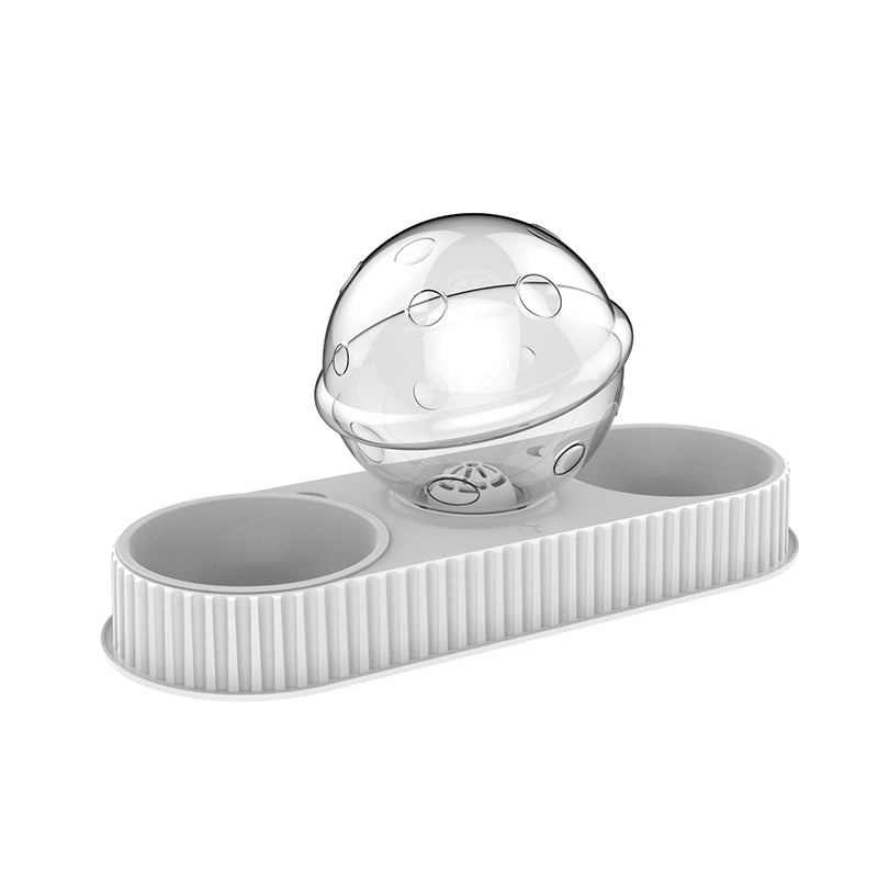 Automatic Plastic Pet Food And Water Feeder Bowl