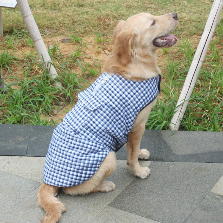 Waterproof Reversible Warm Pet Vest Jacket Winter Coat