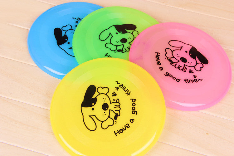 Silicone Flying Disc Interactive Pet Toy Bite Resistant Training Toy