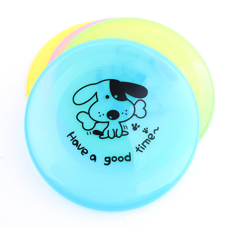 Silicone Flying Disc Interactive Pet Toy Bite Resistant Training Toy