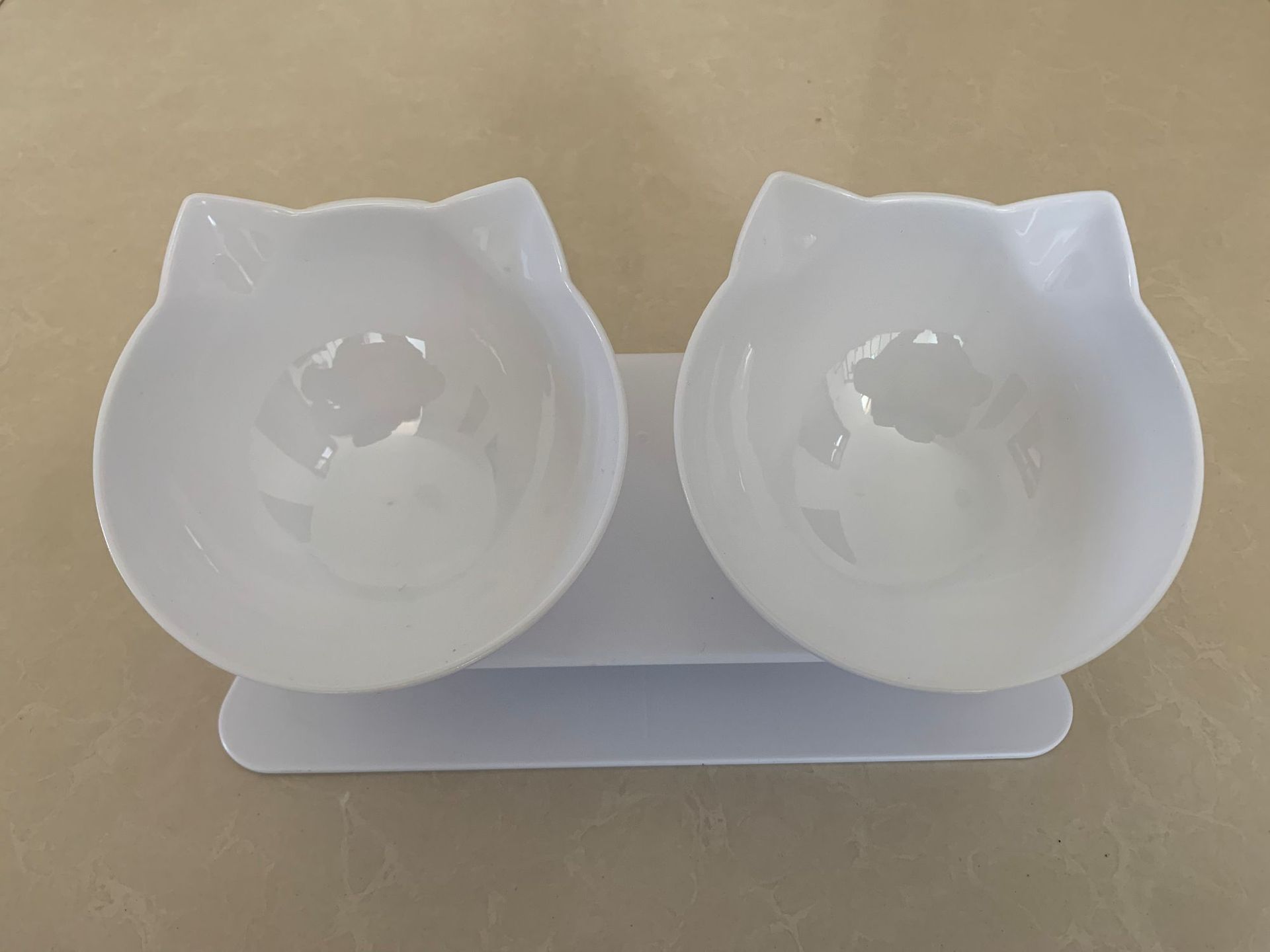Adjustable Height Pet Feeding Bowl Stand