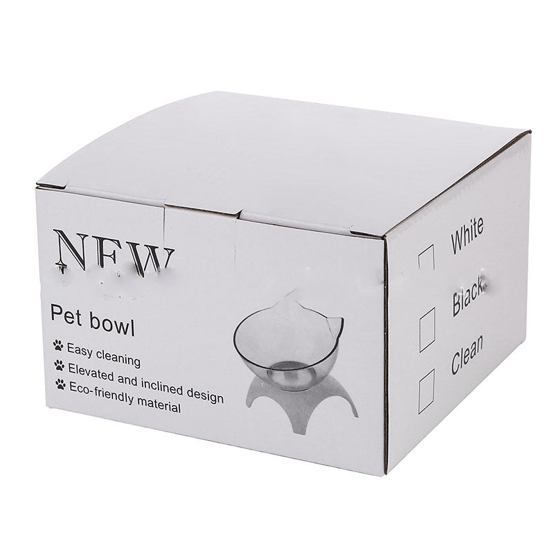 Non Slip Double Pet Bowl With Raised Stand Design