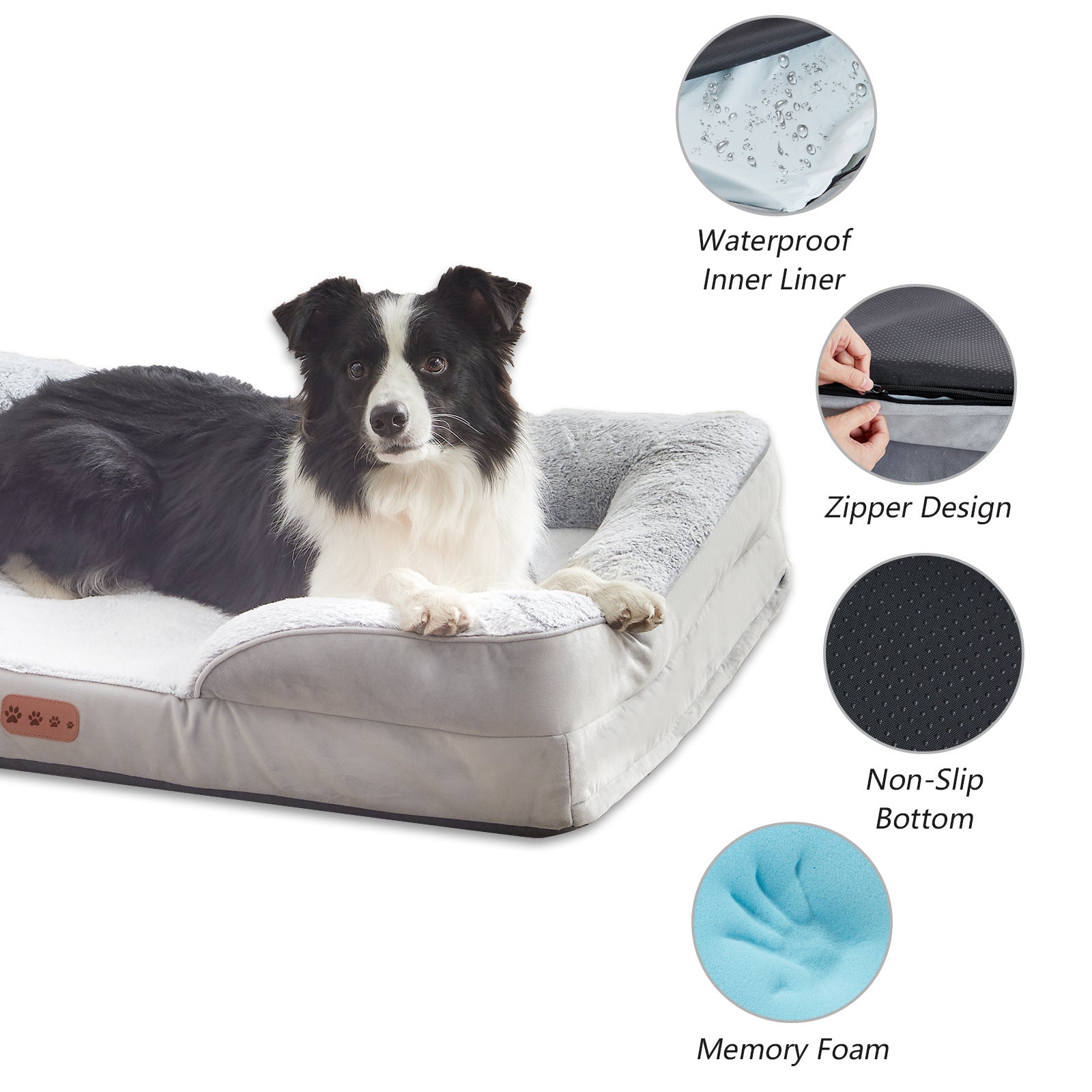 Detachable Memory Foam Four Seasons Universal Pet Sleeping Bed