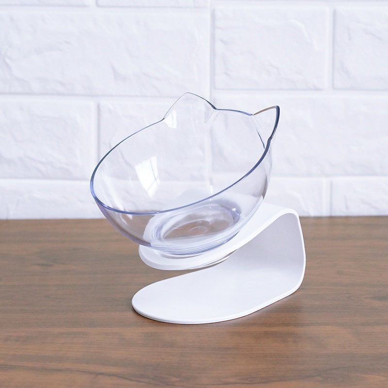 Non Slip Double Pet Bowl With Raised Stand Design