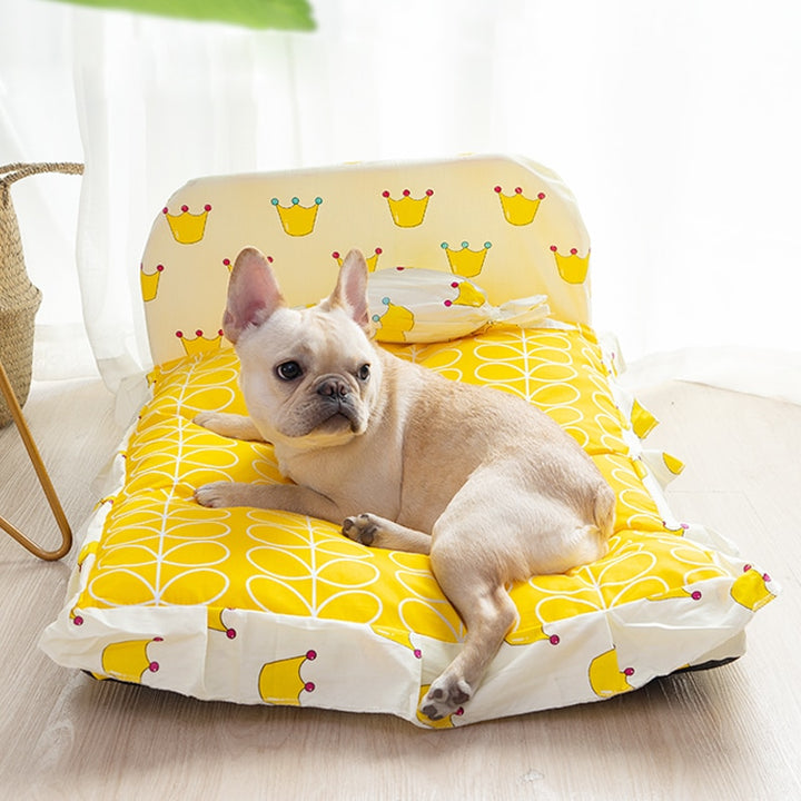 Teddy Style Small Pet Soft Sleeping Bed