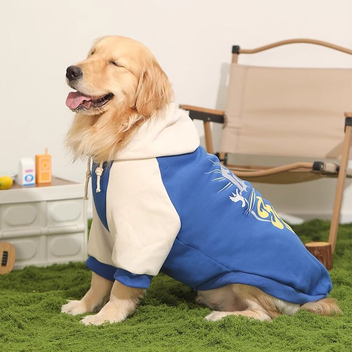 Large Breed Pet Sweater For Border Collie Style Wear
