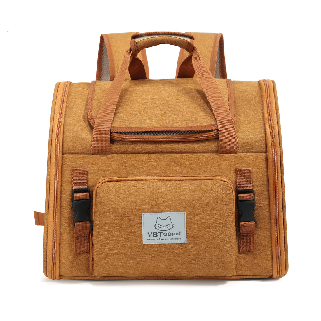 Expandable Breathable Large Capacity Portable Pet Backpack Carrier