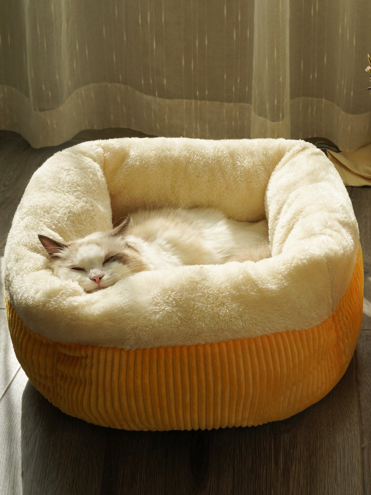 Four Seasons Enclosed Soft Pet Sleeping Pad Bed