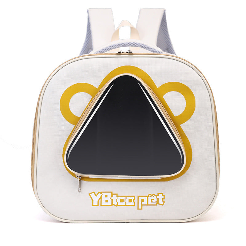 Portable Large Capacity Breathable Pet Backpack Carrier Outdoor