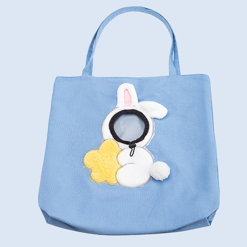 Animal Shaped Portable Pet Backpack Diaper Bag Shoulder Carrier