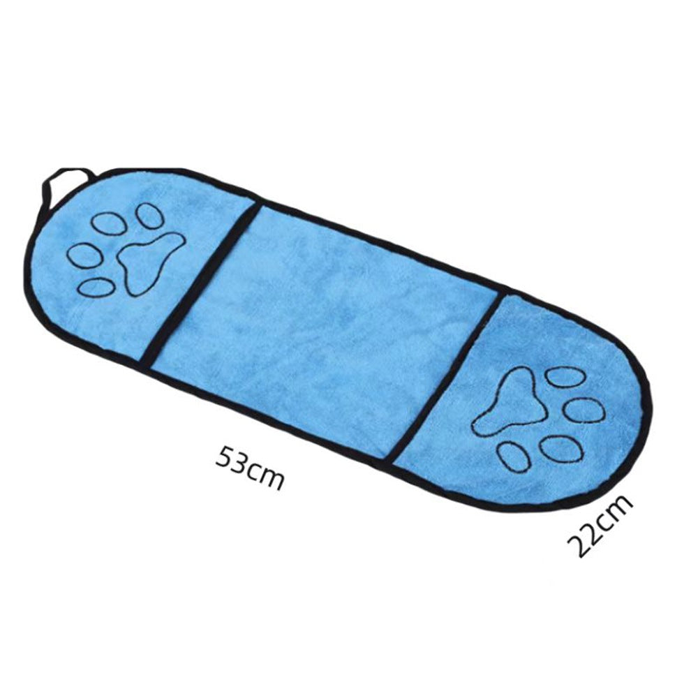 Highly Absorbent Pet Bath Towel Quick Dry Grooming Cloth