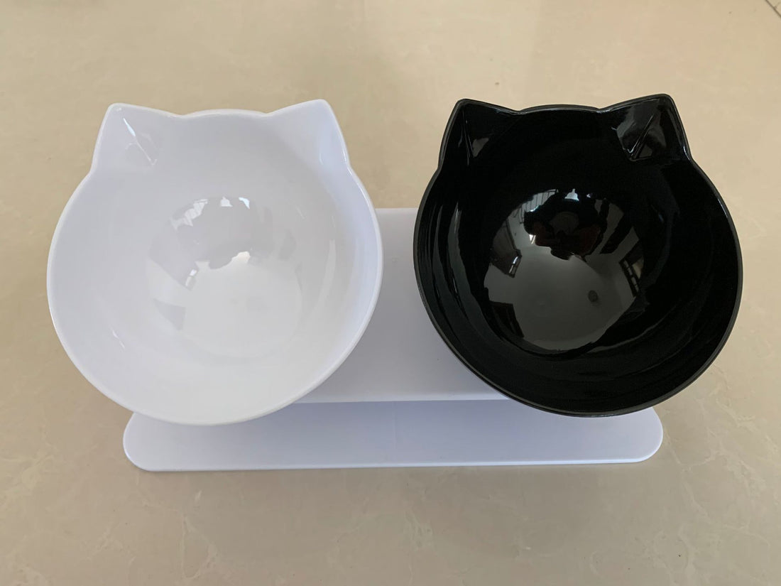 Adjustable Height Pet Feeding Bowl Stand