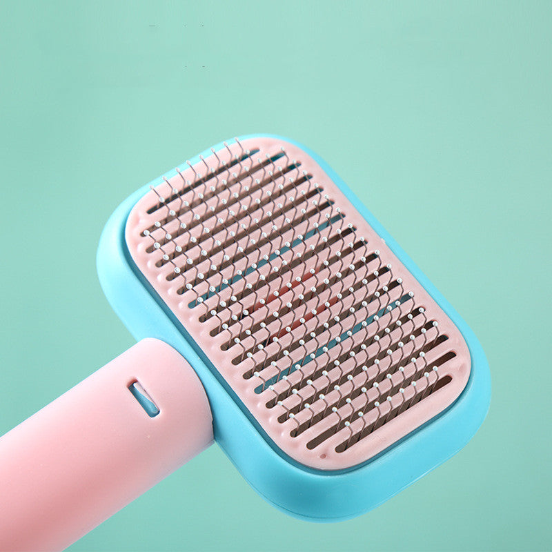 Pet Grooming Comb Stainless Steel Massage Dematting Brush