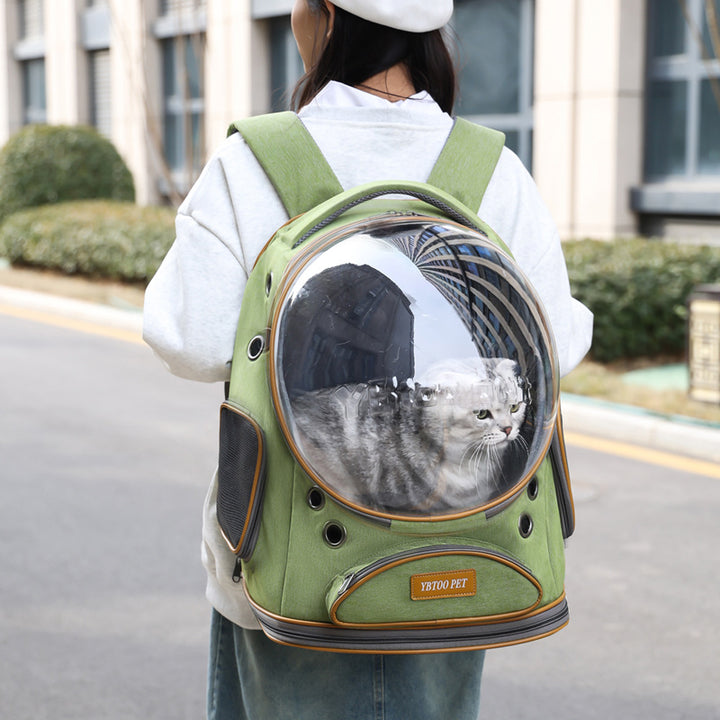 Transparent Large Capacity Pet Portable Backpack Travel Bag