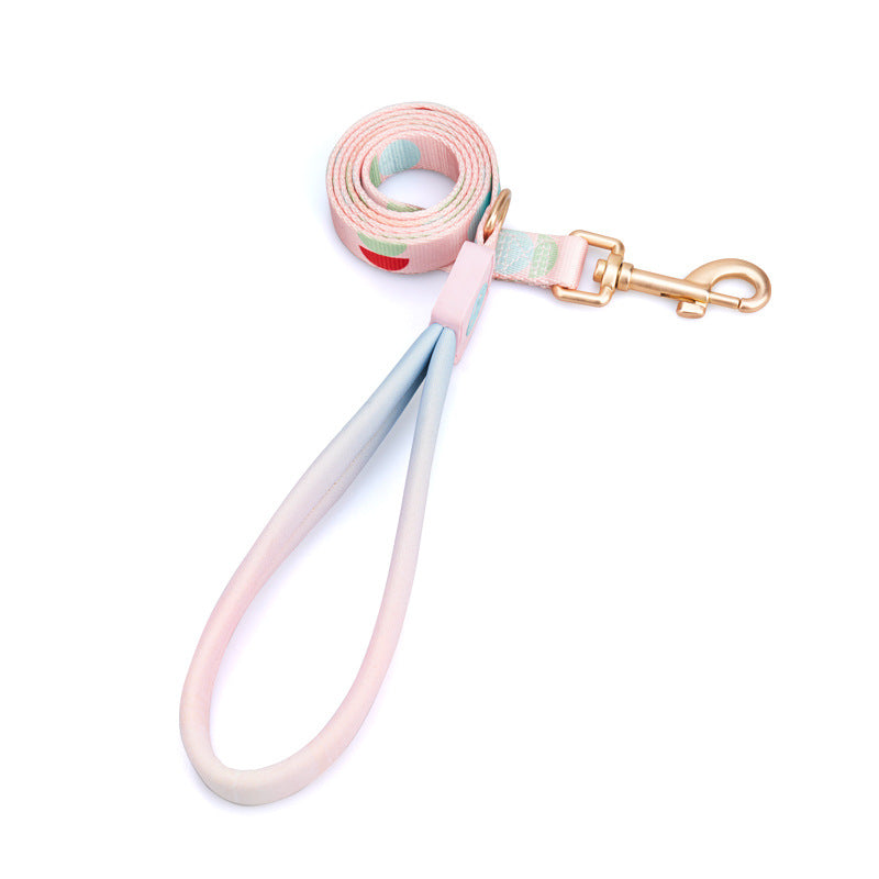 Fashion Y-Shaped Chest Strap Pet Leash Outdoor Control
