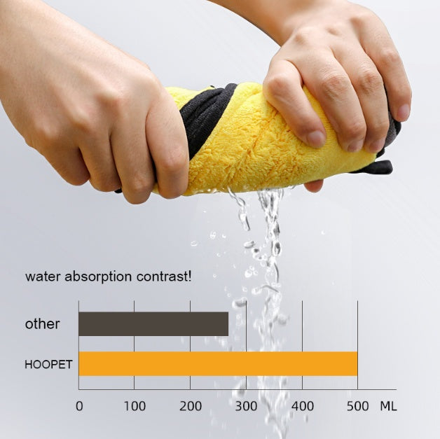 Highly Absorbent Pet Bath Towel Quick Dry Grooming Cloth