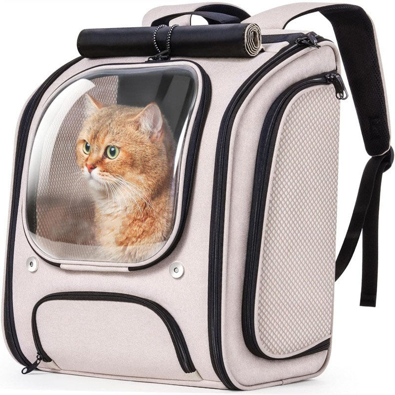 Portable Aviation Style Pet Fashion Backpack Travel Bag