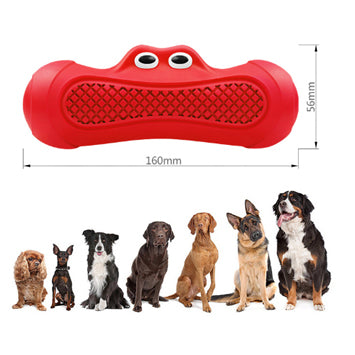 Interactive Vocal Pet Toy Natural Rubber Bite Resistant Chew Toy