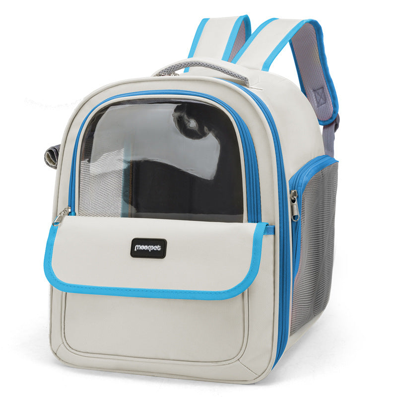 Portable Breathable Pet Shoulder Bag For Outdoor Travel