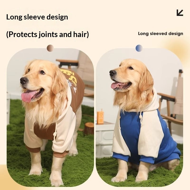 Large Breed Pet Sweater For Border Collie Style Wear