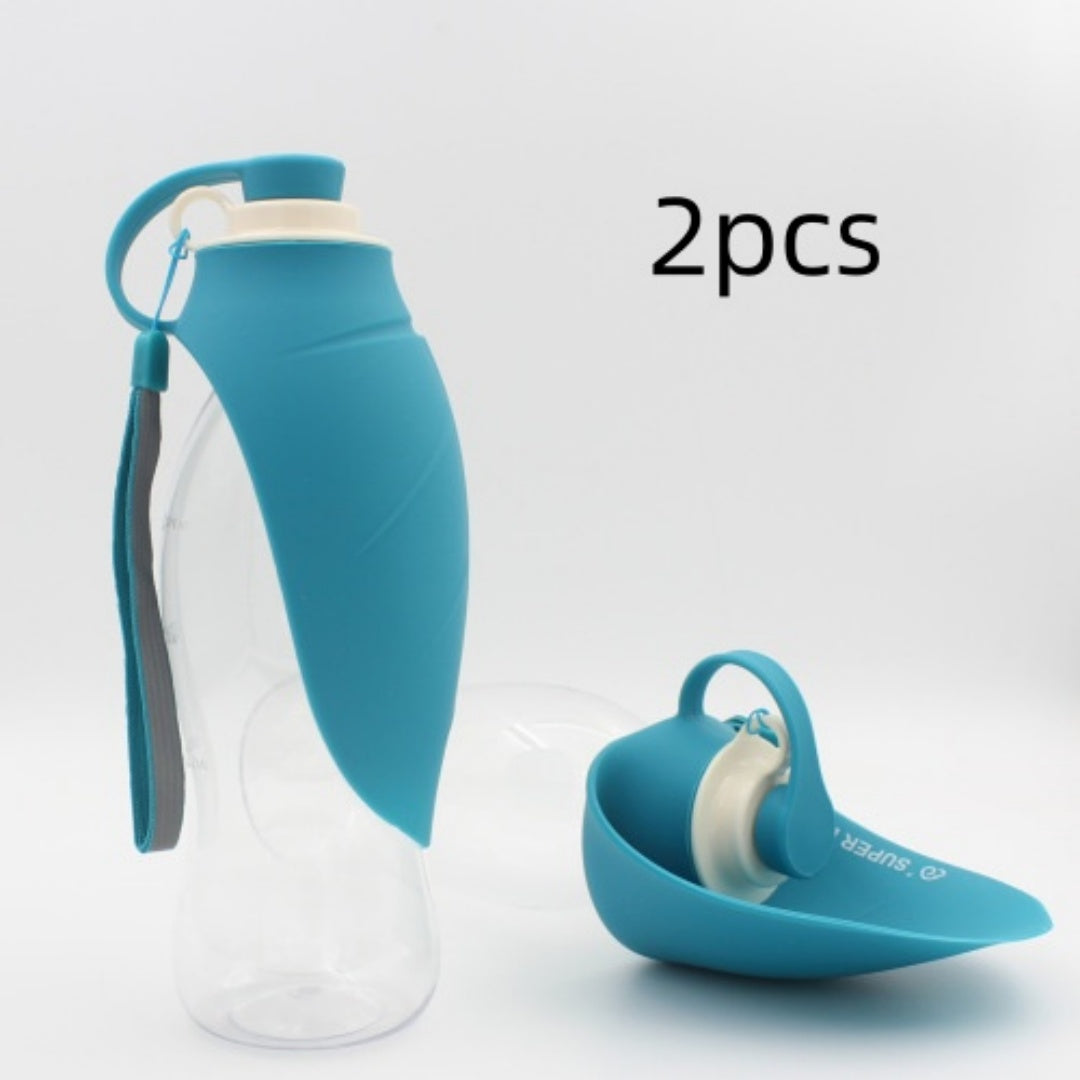 Portable Leak Proof Pet Water Dispenser Drinking Bottle Bowl