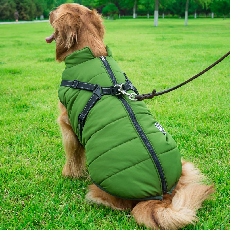 Reflective Waterproof Warm Pet Shell Coat Autumn Winter Clothing