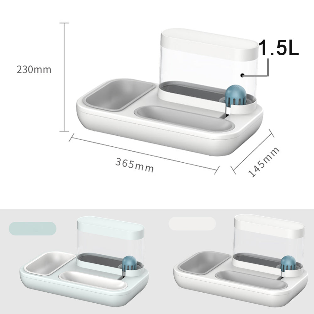 Automatic Pet Feeding Water Dispenser System